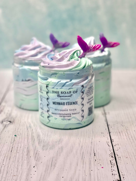 Mermaid Essence Whipped Soap